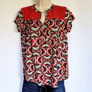 Anthropologie,‎ Porridge short sleeve top